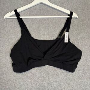 Brand New Nueskin Women's Size 2X Black Stretch Bra